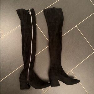 Dolce Vita Vix Thigh High Boots with Zipper Size 8